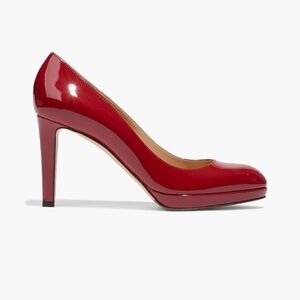 Sergio Rossi Glossy Red Heels